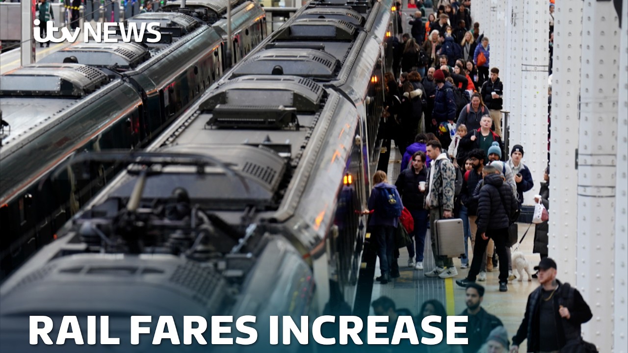 Rail passengers face ‘further misery’ as fares rise despite record-low reliability | ITV News