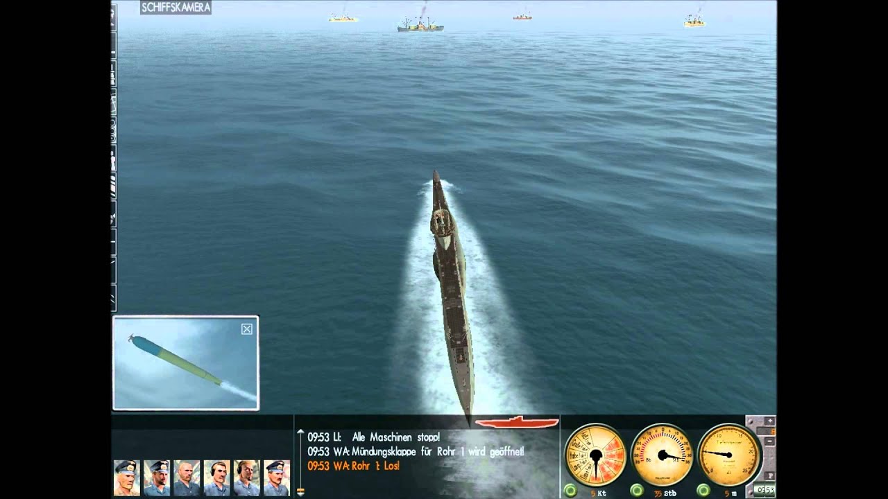 Silent Hunter III Konvoi Angriff Teil 1 [HD]