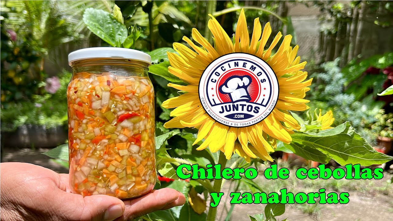 Como hacer un chilero con cebollas y zanahorias.
