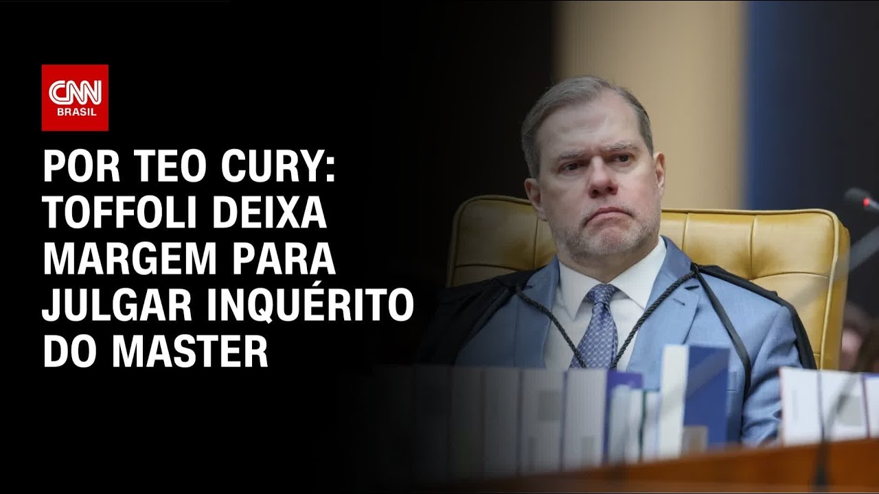 Toffoli deixa margem para julgar inquérito do Master mesmo após suspeição | CNN NOVO DIA