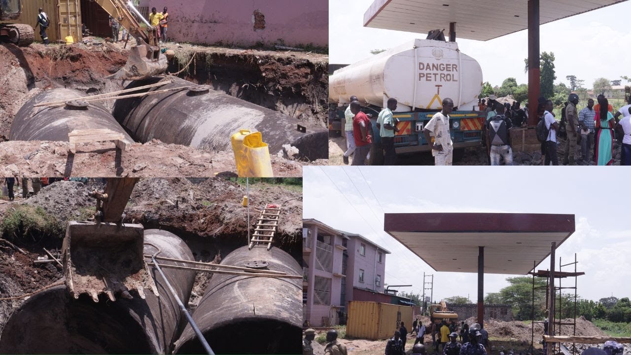 Gulu City Authorities Halt Illegal Construction of Petrol Station on Wetland@AcholiTrumpetTv