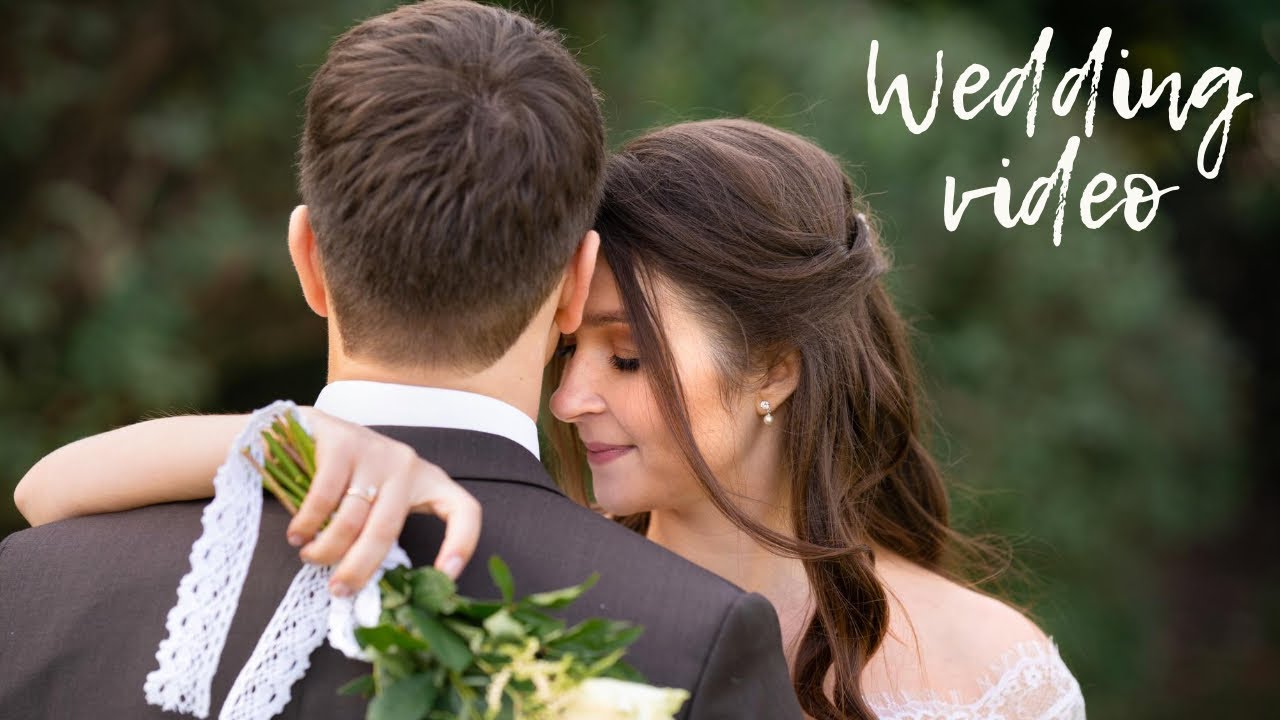 ROMANTIC WEDDING VIDEO | BEAUTIFUL BRIDAL COUPLE | WEDDING IN GERMANY | AERIAL FOOTAGE