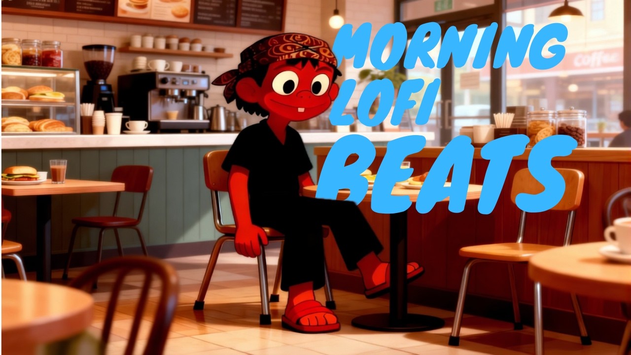 Slow Morning at the Café ☕🌤️ Lofi Beats for Breakfast & Relax