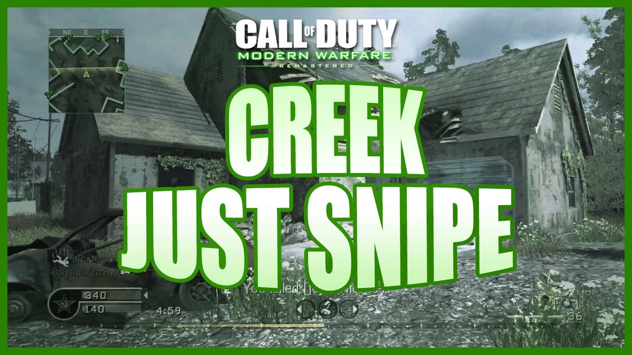 JUST SNIPE (CREEK) | Modern Warfare Remastered