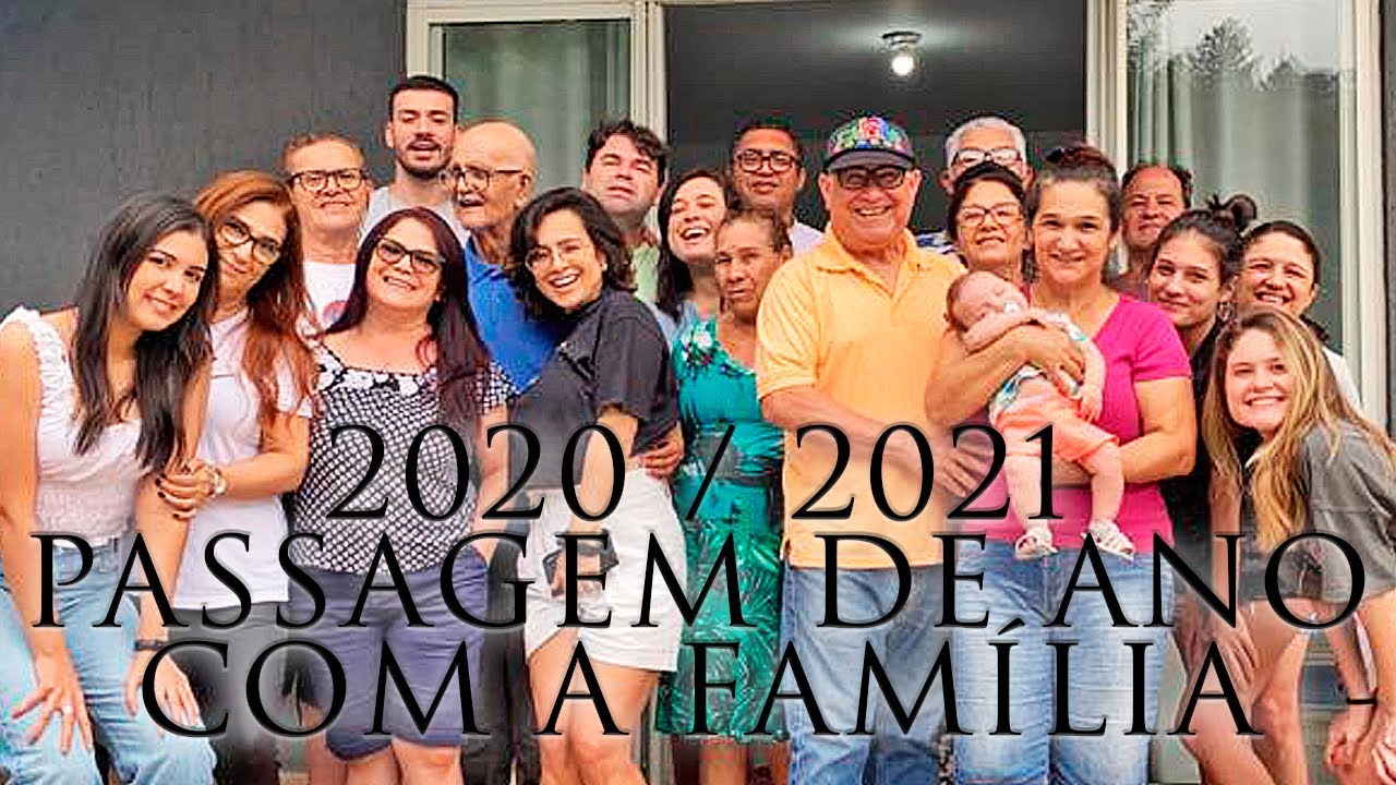 JORGE ARAÚJO EULA PAULA E FAMÍLIA MOMENTOS PASSAGEM DE ANO 2020/2021 COM CULTO DE GRATIDÃO A DEUS .