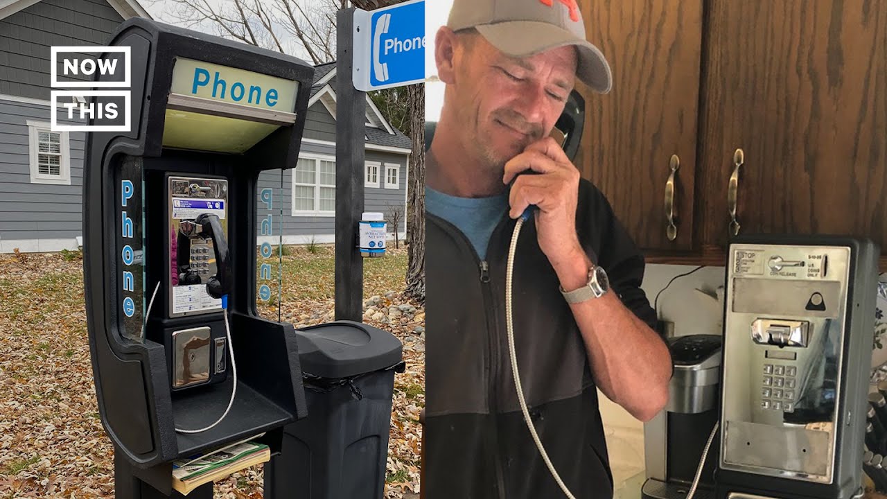 Nostalgia Alert: Man Installs Pay Phone in Front Yard