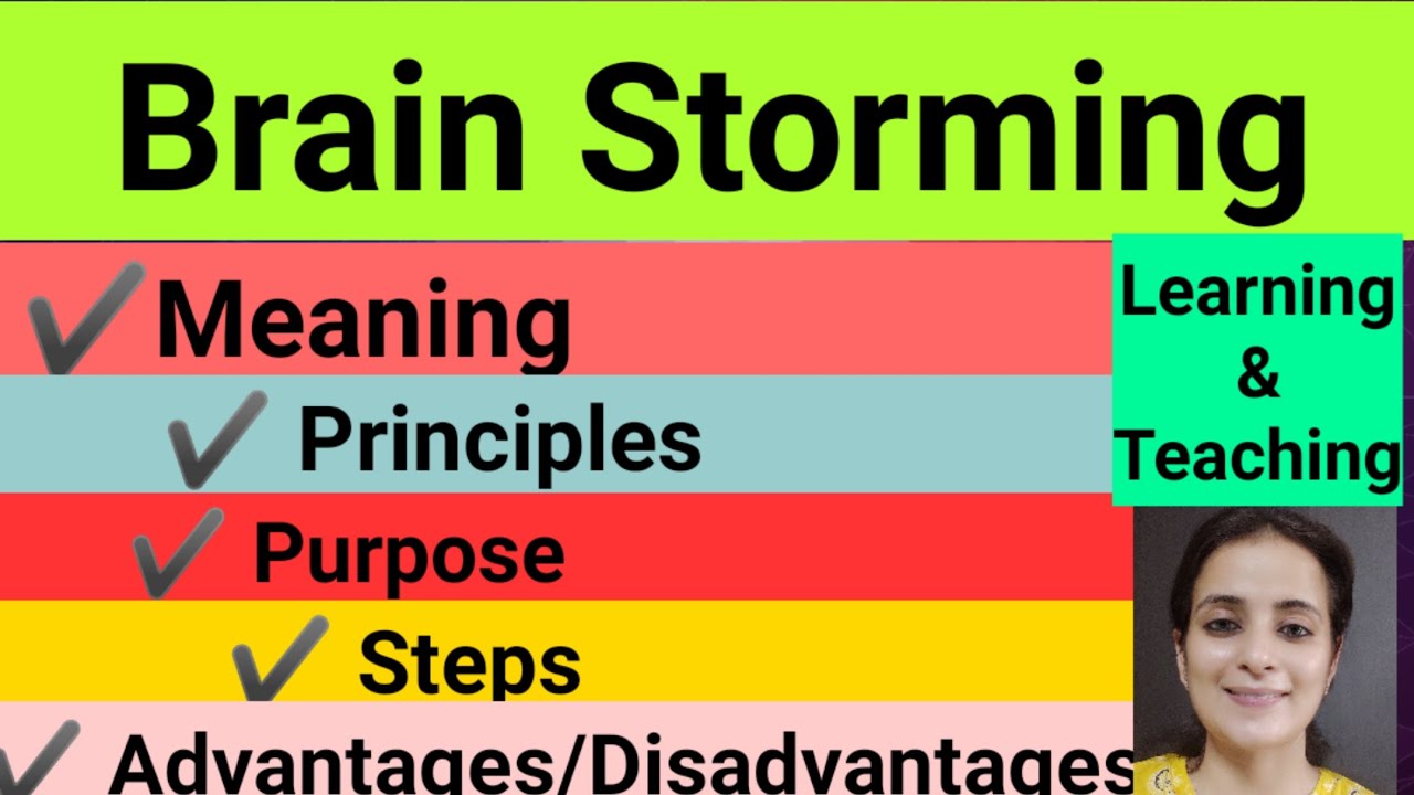 Brain Storming / learning & Teaching / For all teaching exams