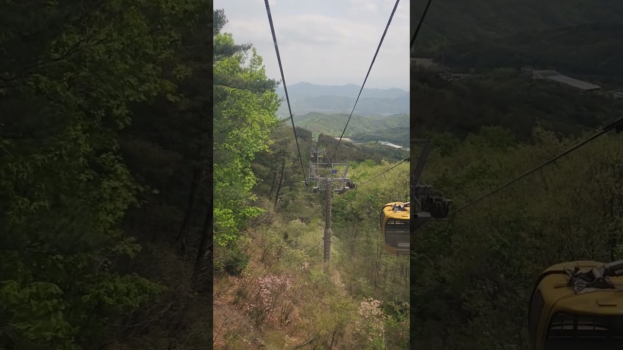 #Apsan Cable Car#s. korea# 🚡 😃