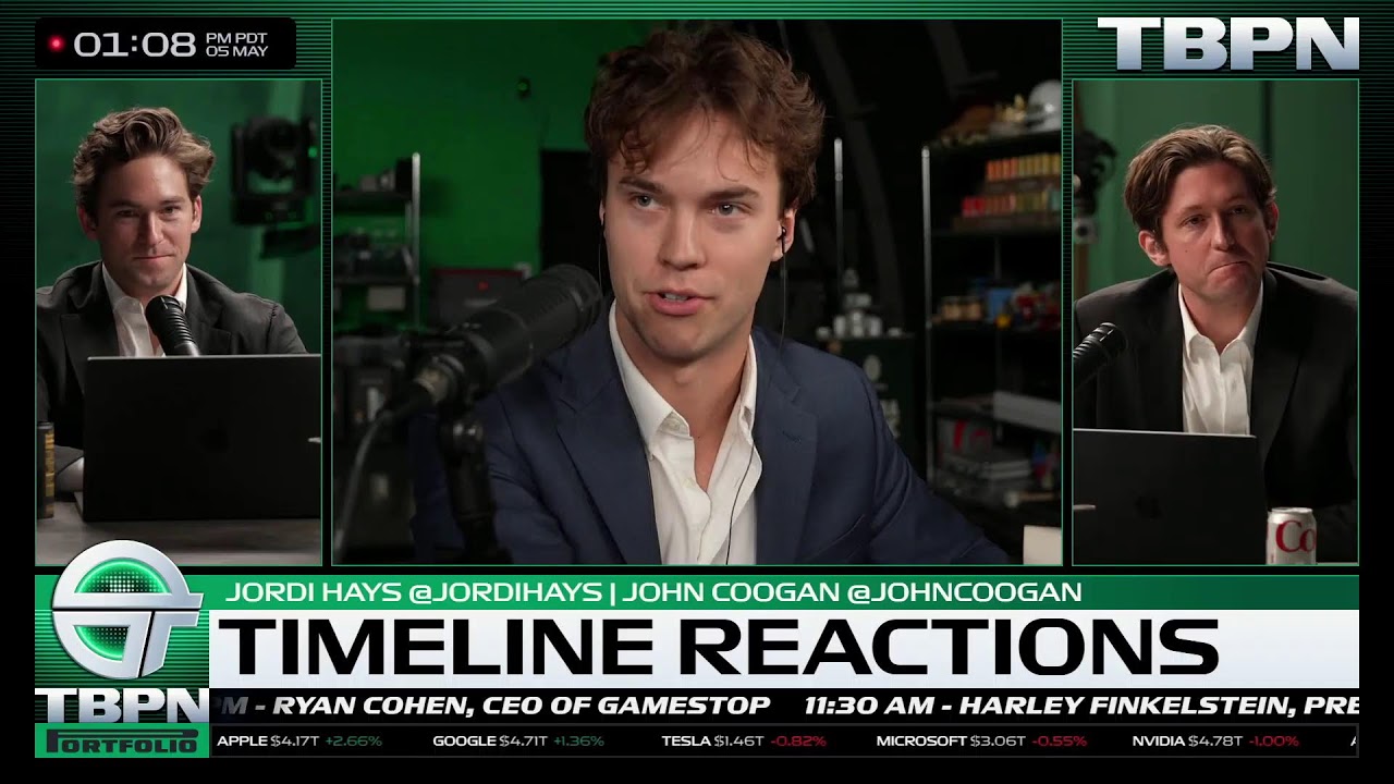 $GME CEO Ryan Cohen LIVE on TBPN