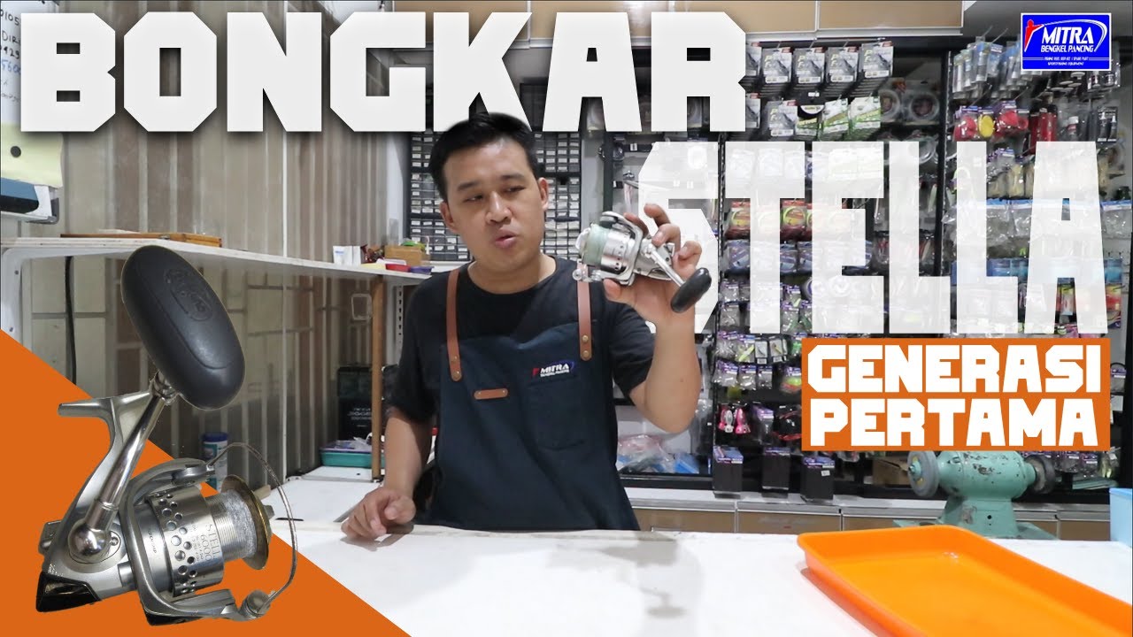 Bongkar Reel Berusia 19 Tahun | Shimano Stella 6000F. Ternyata Gini MBAH NYA STELLA!!!