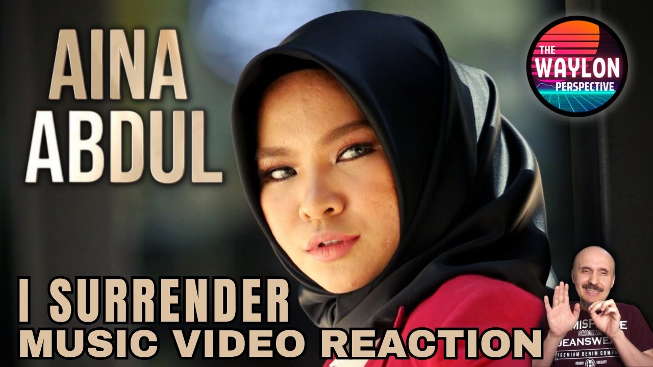FIRST TIME REACTION TO Aina Abdul - I Surrender | MUSIC VIDEO | Aina's voice is SUPER SPECTACULAR!!!