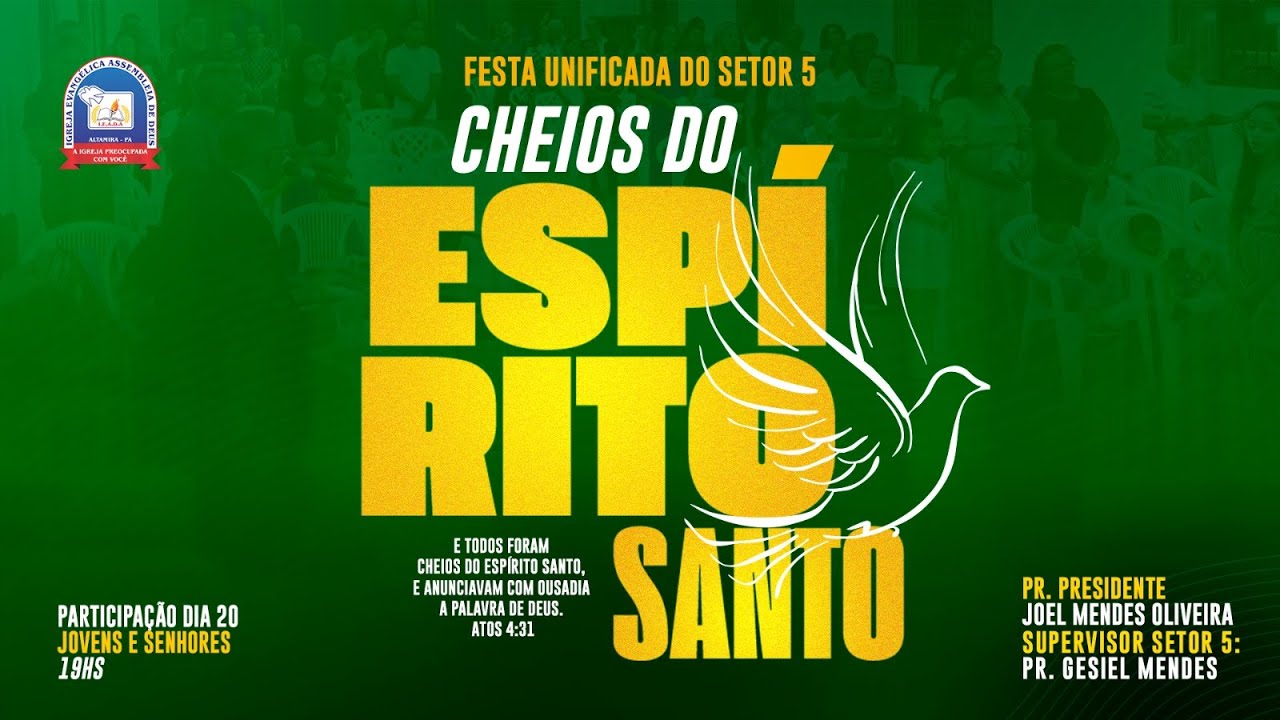 🔴LIVE | Festa Unificada do Setor 5 - Cong. Brasília (2º dia)