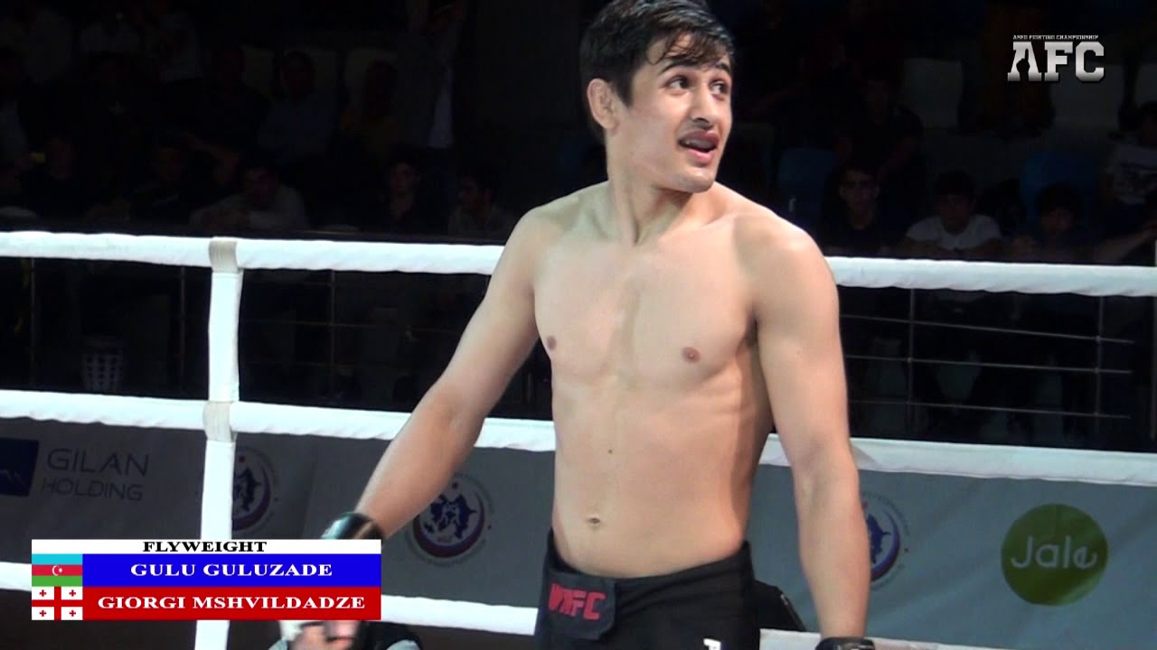 56.7 KG - GULU GULUZADE (BAKU FC) vs GIORGI MSHVILDADZE (WK-1)  AFC 6