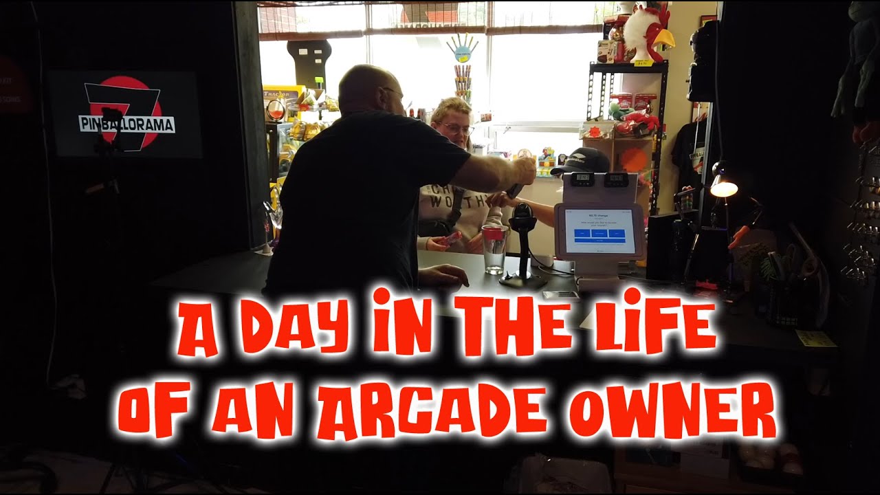 A Day in the Life of an Arcade Owner - 7s Pinballorama in Charlottetown PEI Canada