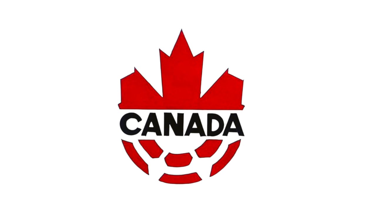 How to draw Canada National football team logo.🇨🇦🇨🇦🇨🇦