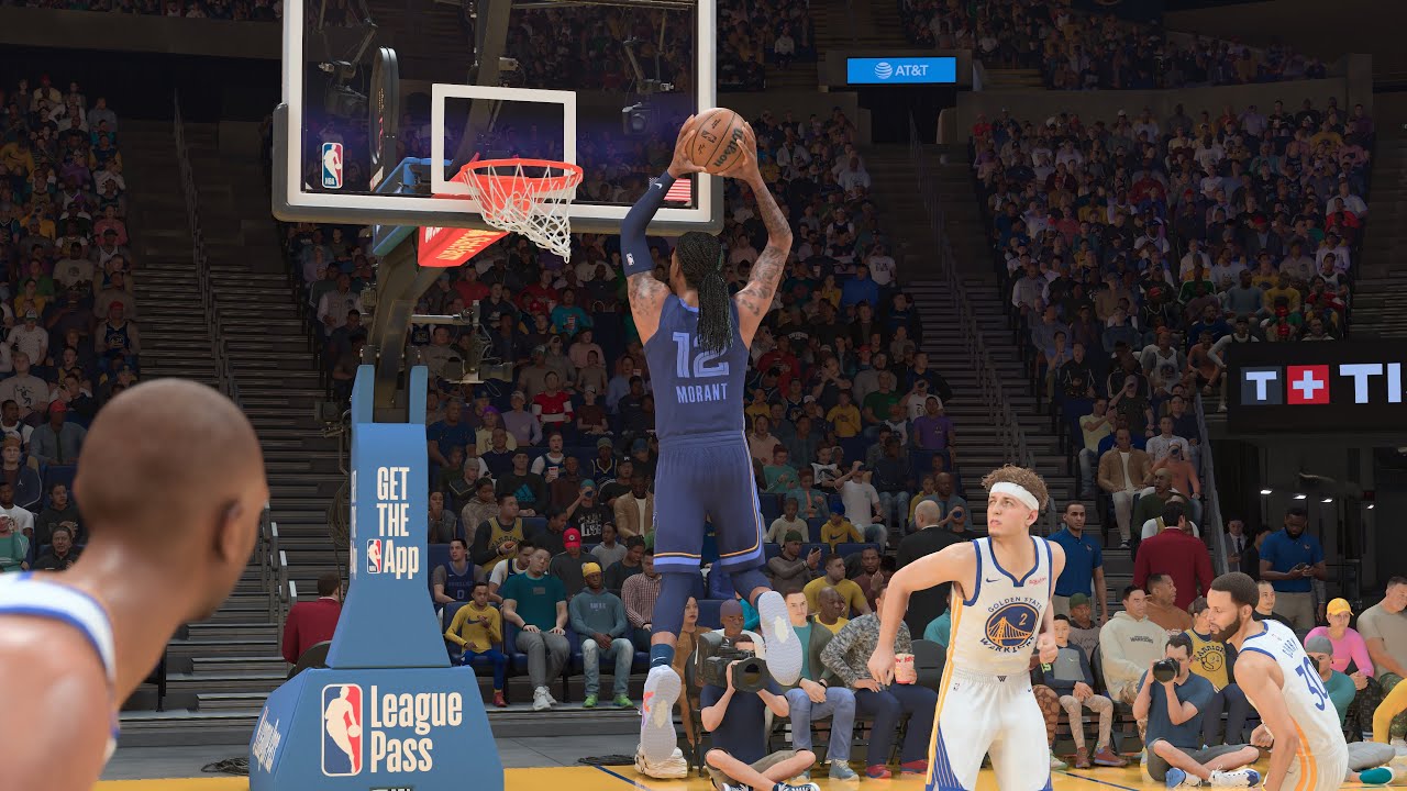 NBA2K26 Mi carrera AP 1ª Temporada - Season game versus Golden State Warriors 
