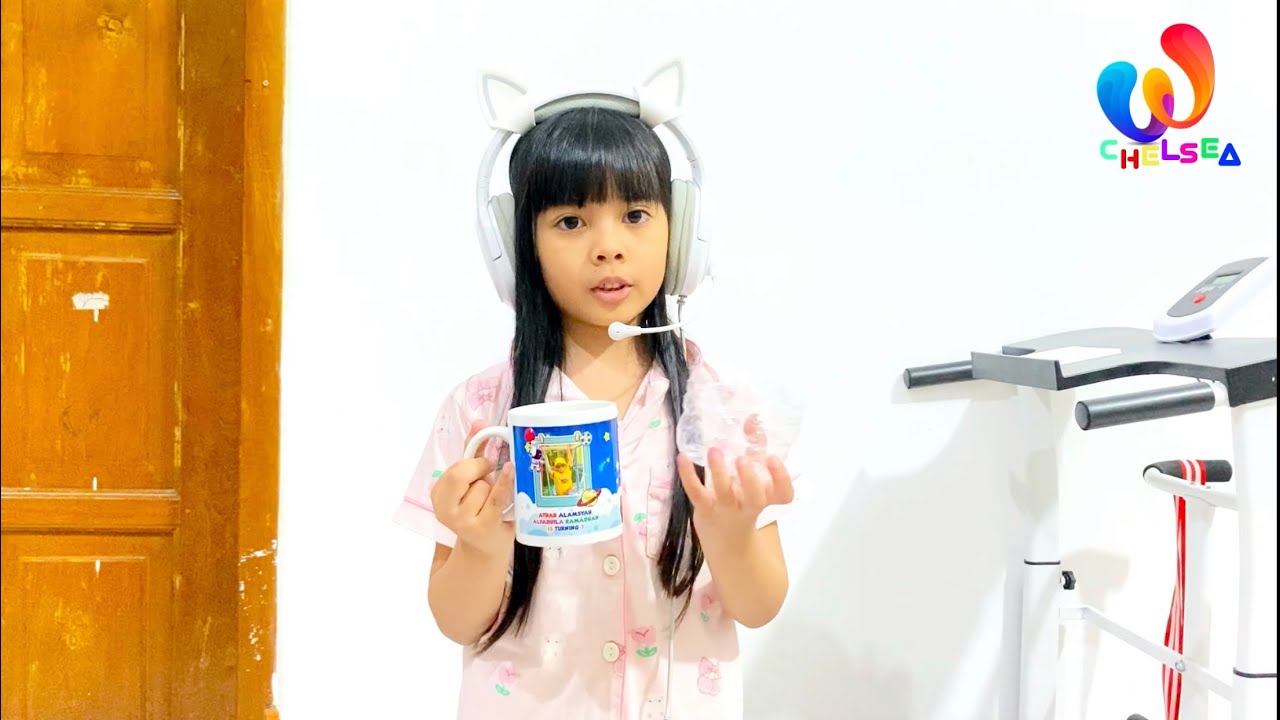 TUTORIAL SULAP GELAS BERISI AIR | CHELSEA