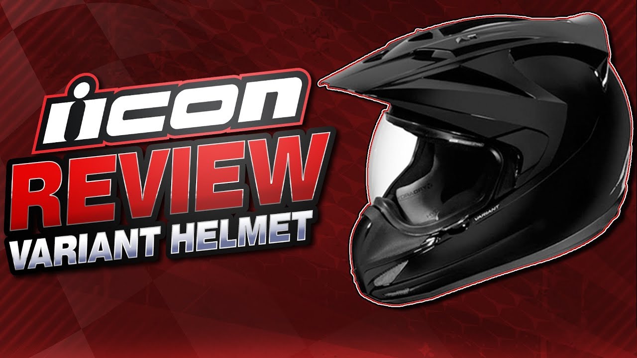 Icon Variant Helmet Review from SportbikeTrackGear.com