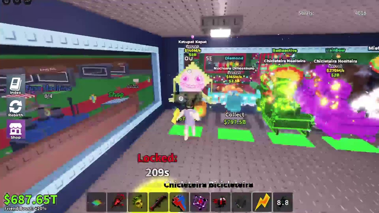Trading steal a brainrot almost at cursed base help me index