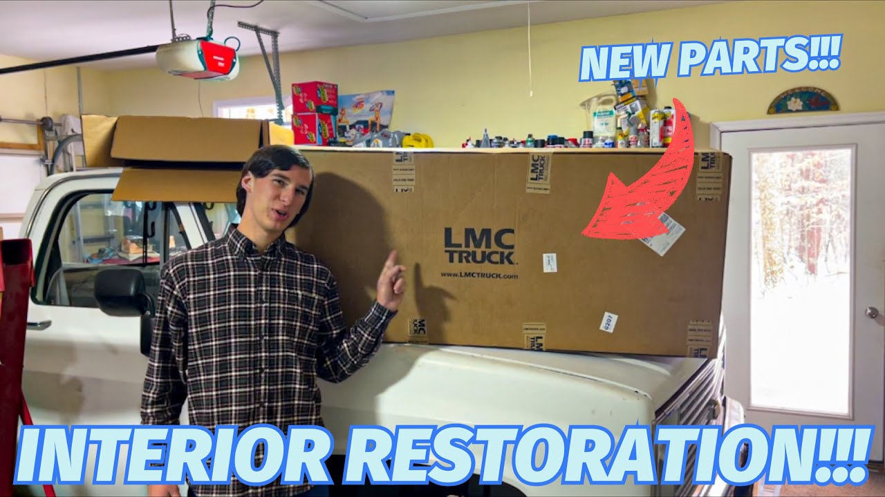 Fixing Everything Wrong With My Squarebody Chevy K10 (P2)- Interior Restoration