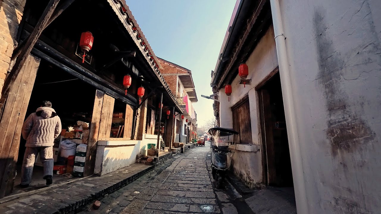 Walking Through Keli Village, Honghu | A Quiet Hui Muslim Village in Rural China |4K (No Commentary)