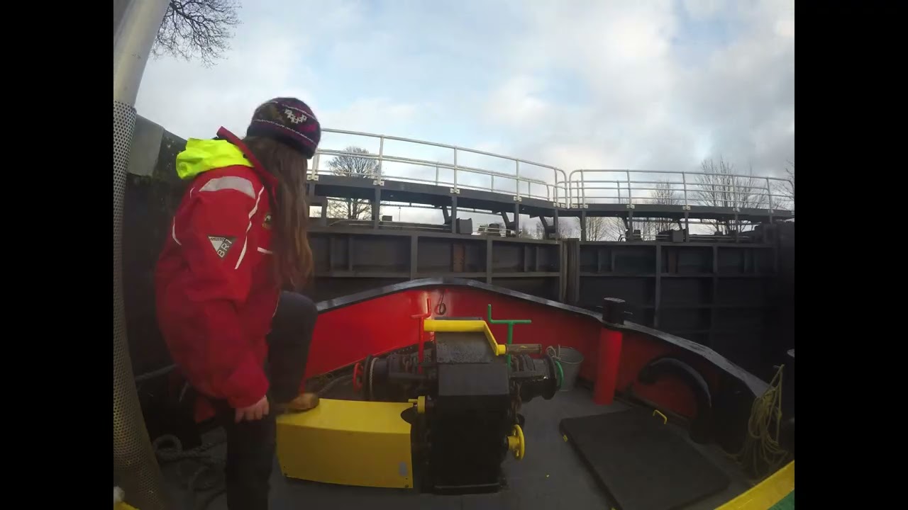 Rising through the locks Neptune's staircase, Fort William