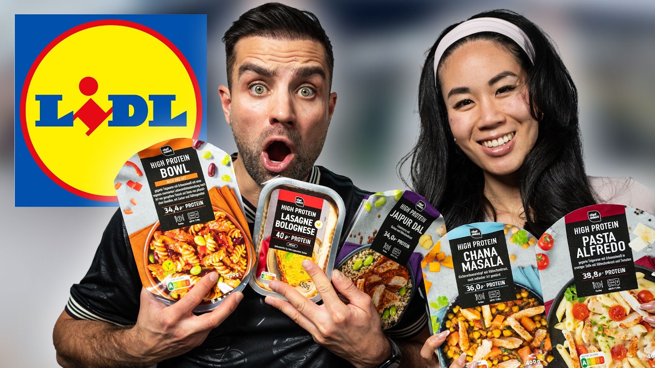 Neue High Protein Fertiggerichte von Lidl (Wir testen alles!)