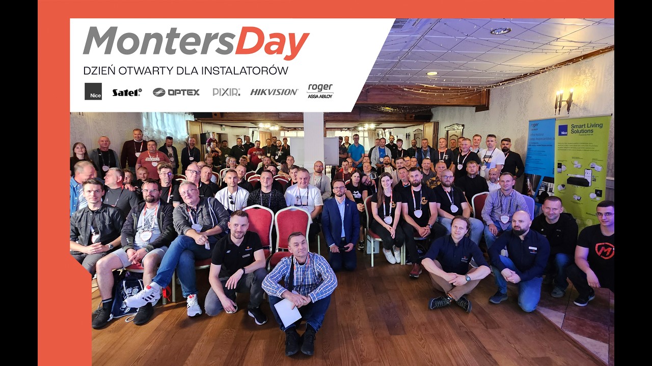 MontersDay - czerwiec 2026 - Nice, SATEL, Optex, Hikvision, PIXIR, Roger