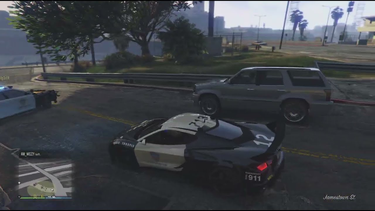 Joining The Police Force (Grand Theft Auto 5 PS5)