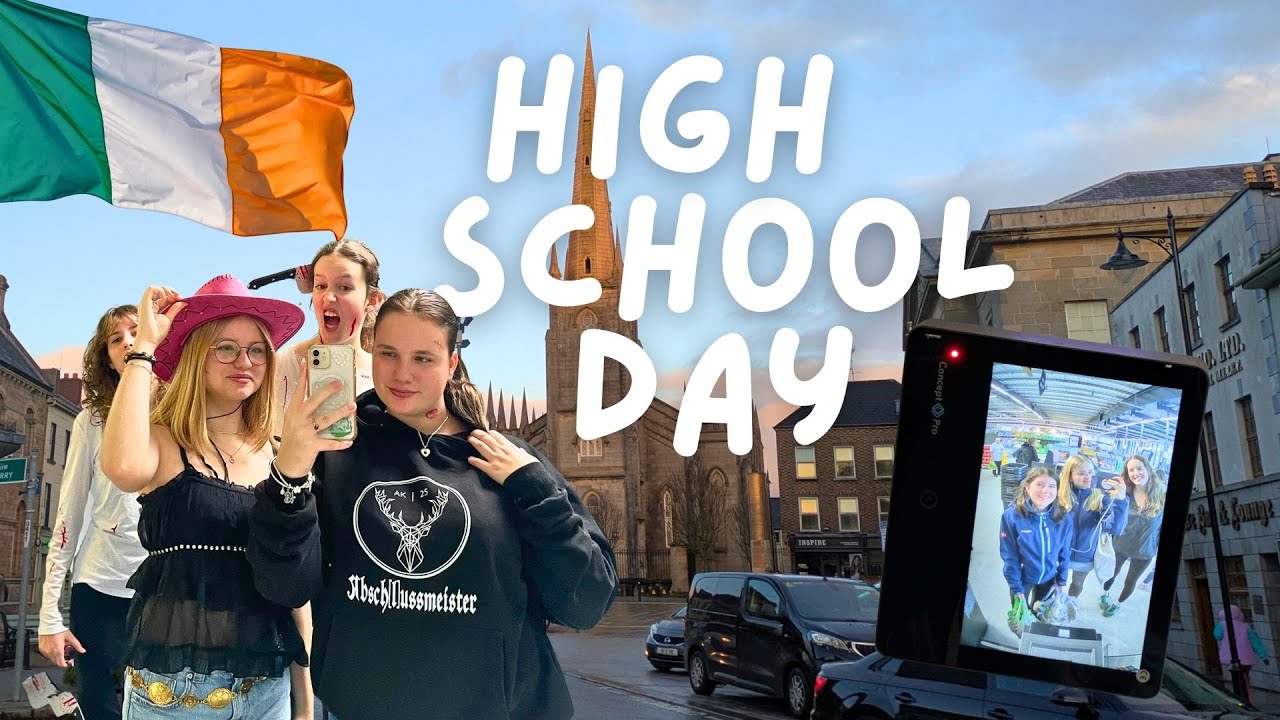 Ein Tag an meiner irischen High School 🇮🇪 Auslandsjahr Irland