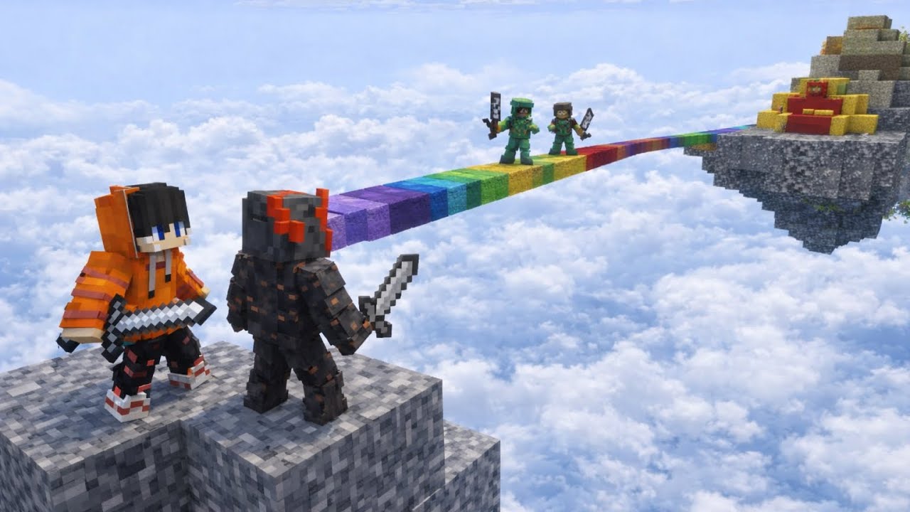 Gioco alle bedwars con Gianluk nj 