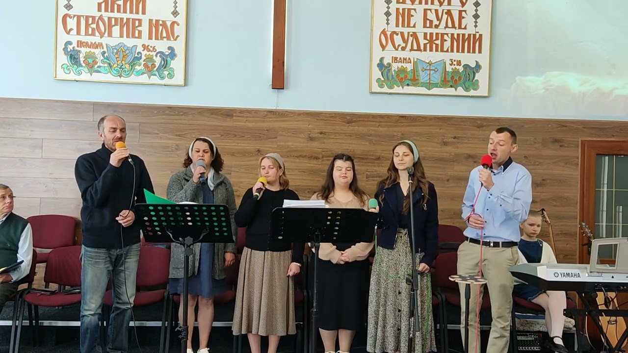 Спаситель, рухає Він гори - спів гурту Думанецької Церкви ЄХБ