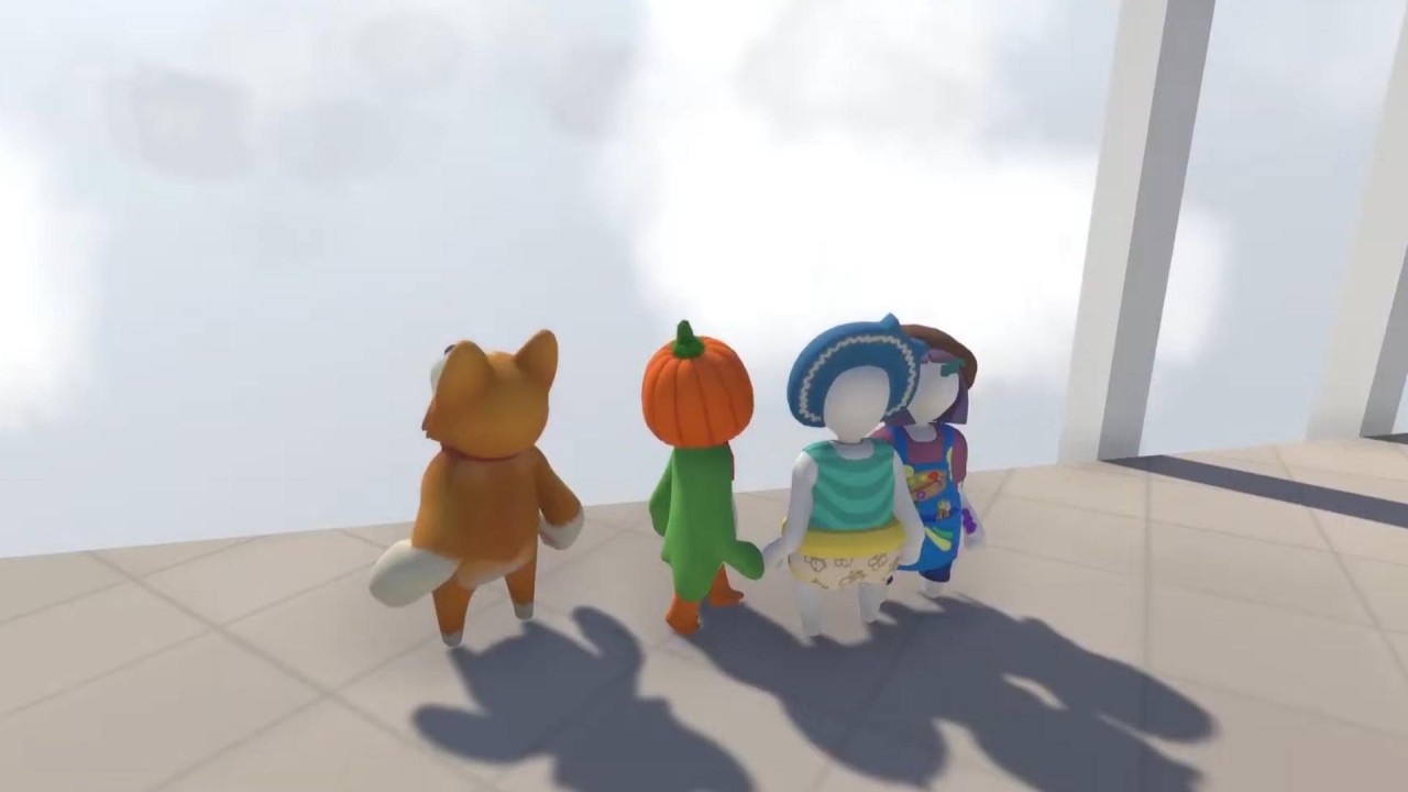 【Human Fall Flat】 久々の４人で遊ぶ！！　(てんちょー目線)