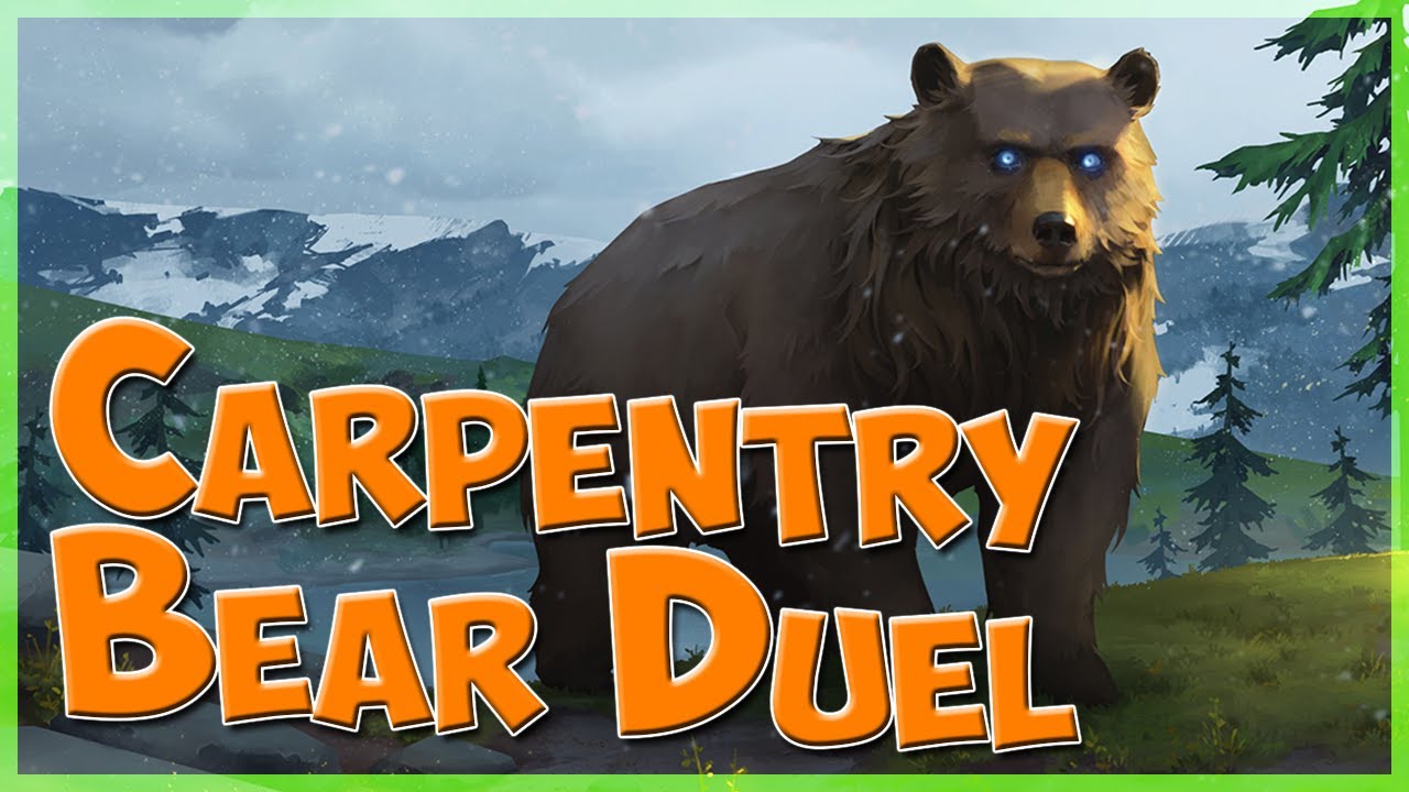 Carpentry Bear Duel | Bear clan in 1v1 | Northgard