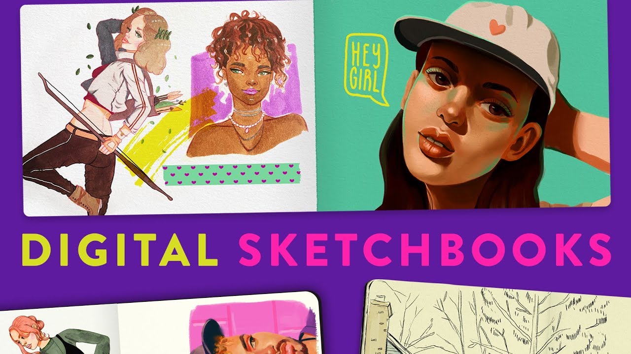KEEPING A DIGITAL SKETCHBOOK & TALKING ABOUT VIRTUAL PLEIN AIR