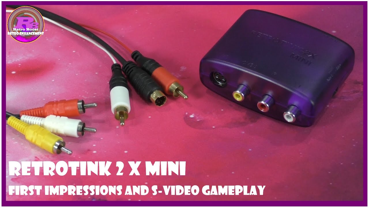 RetroTINK 2X Mini: First Impressions and S-Video Gameplay
