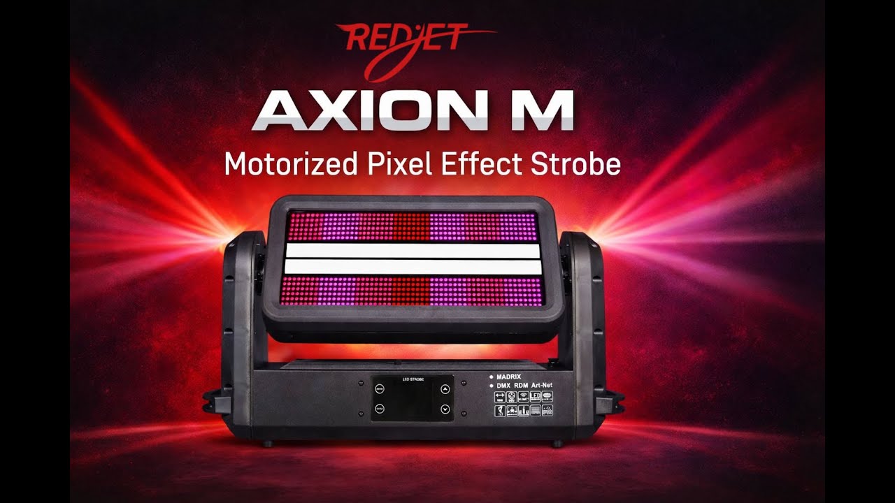 REDJET AXION M - Motorized Pixel Effect Strobe