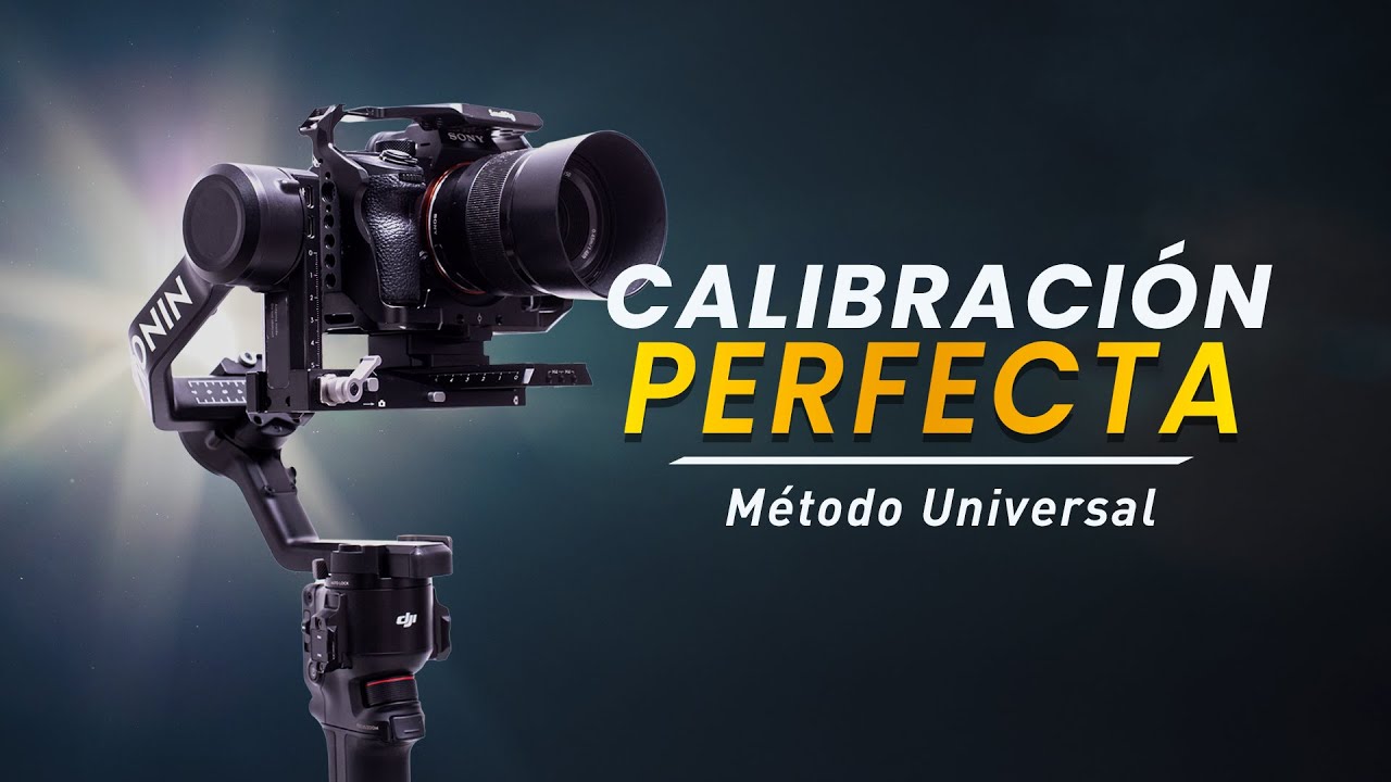 Cómo calibrar un gimbal correctamente | Método universal (DJI RS4)