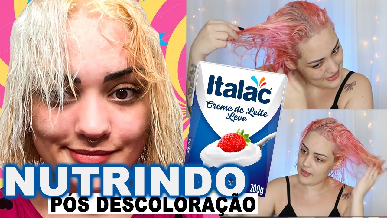 SUPER NUTRIÇÃO depois da DESCOLORAÇÃO GLOBAL!