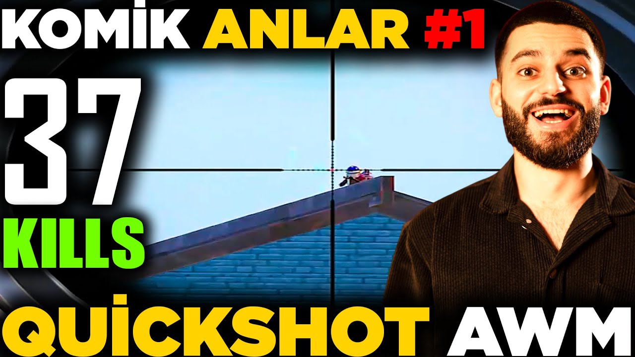 OYUN SONU KOMİK ANLAR KE&Ccedil;Dİ 😂!! ƏFSANƏ QUİCKSHOT AWM ATDIM 😍!! PUBG MOBİLE ...