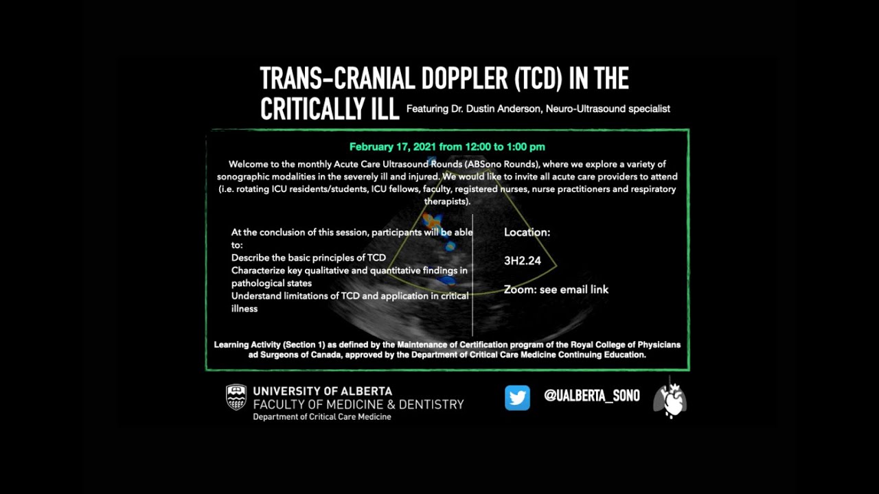 Trans-cranial Doppler In The Critically Ill