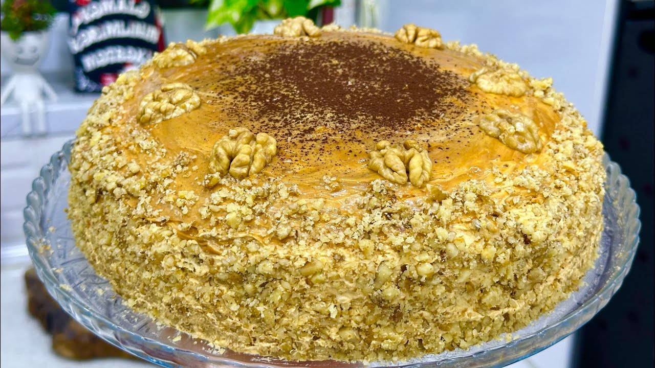💯🔴4 yumurtadan🔴 ASAN və TEZ 🔴hazırlanan super-ləzzətli TORT bişirdim💯