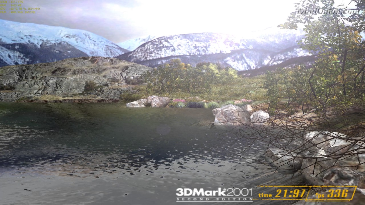 3DMark2001 (Nature) // 4K Ultra HD