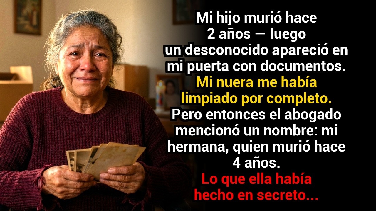 Mi hijo murió hace 2 años — luego un desconocido apareció en mi puerta
