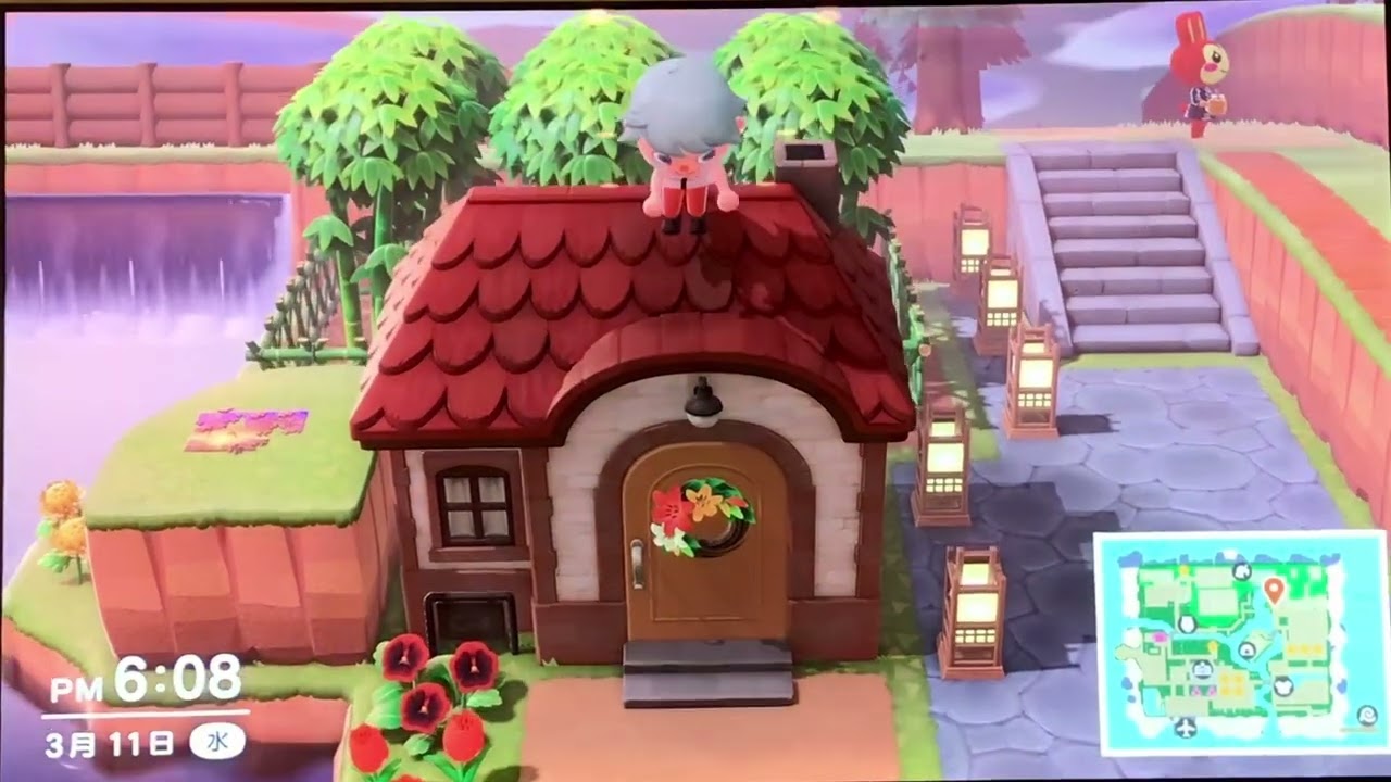 あつまれどうぶつの森のバグ動画