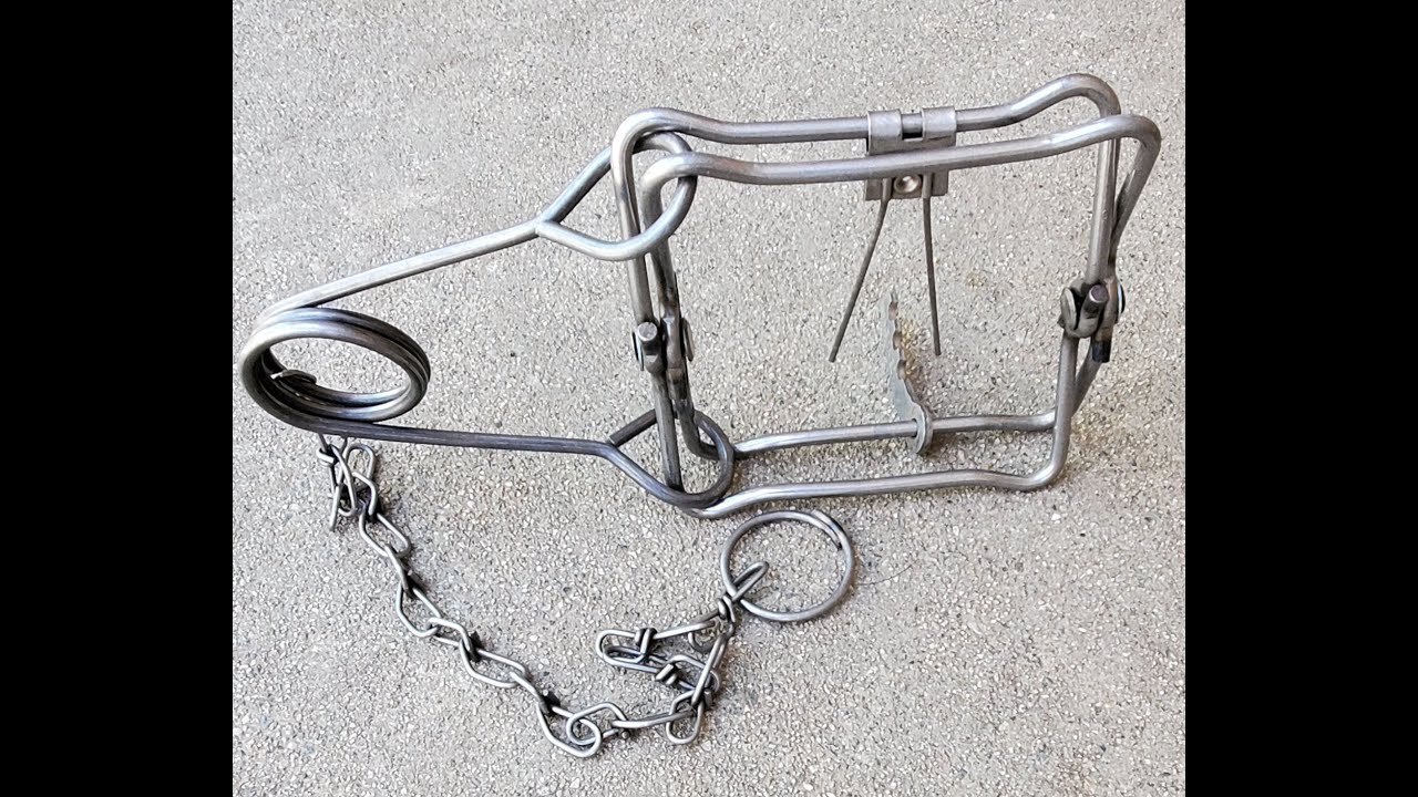 How To Set A #110 Conibear Trap... With The Rope Trick
