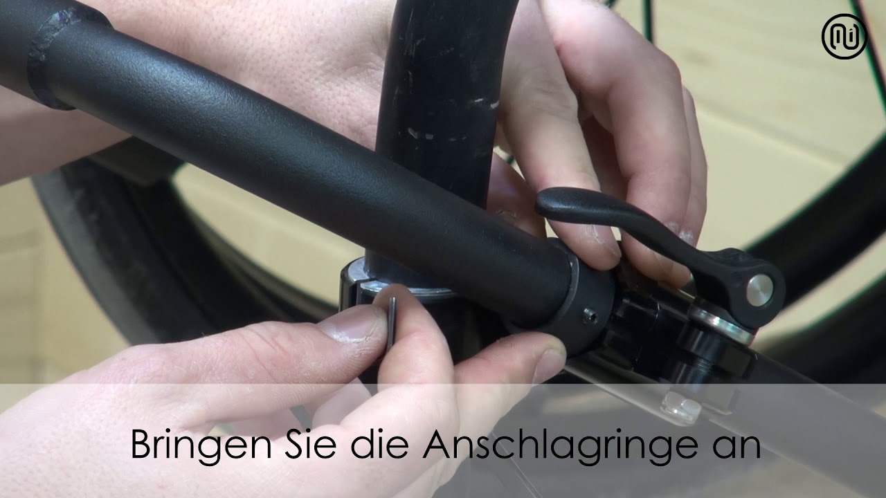 Montageanleitung One – Anbringung an Rollstuhl mit Starrrahmen, Typ K4