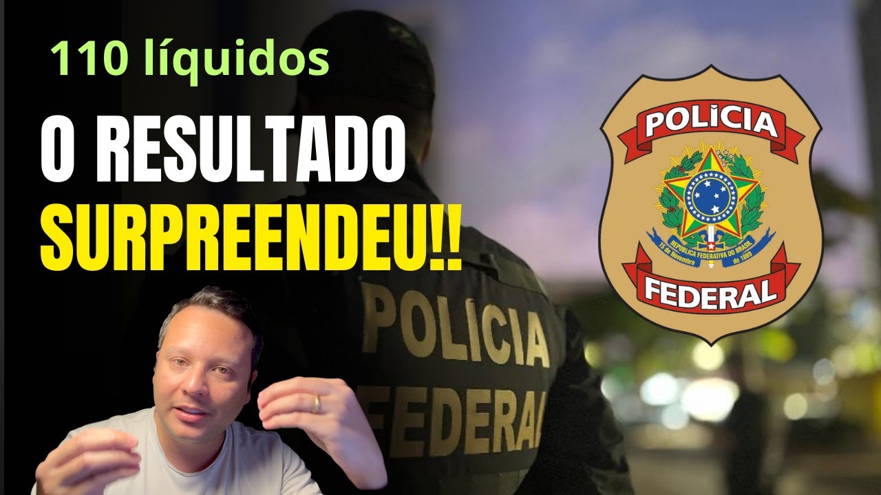 Concurso da PF com médias ALTÍSSIMAS: fiz um raio X do resultado e notas de corte.