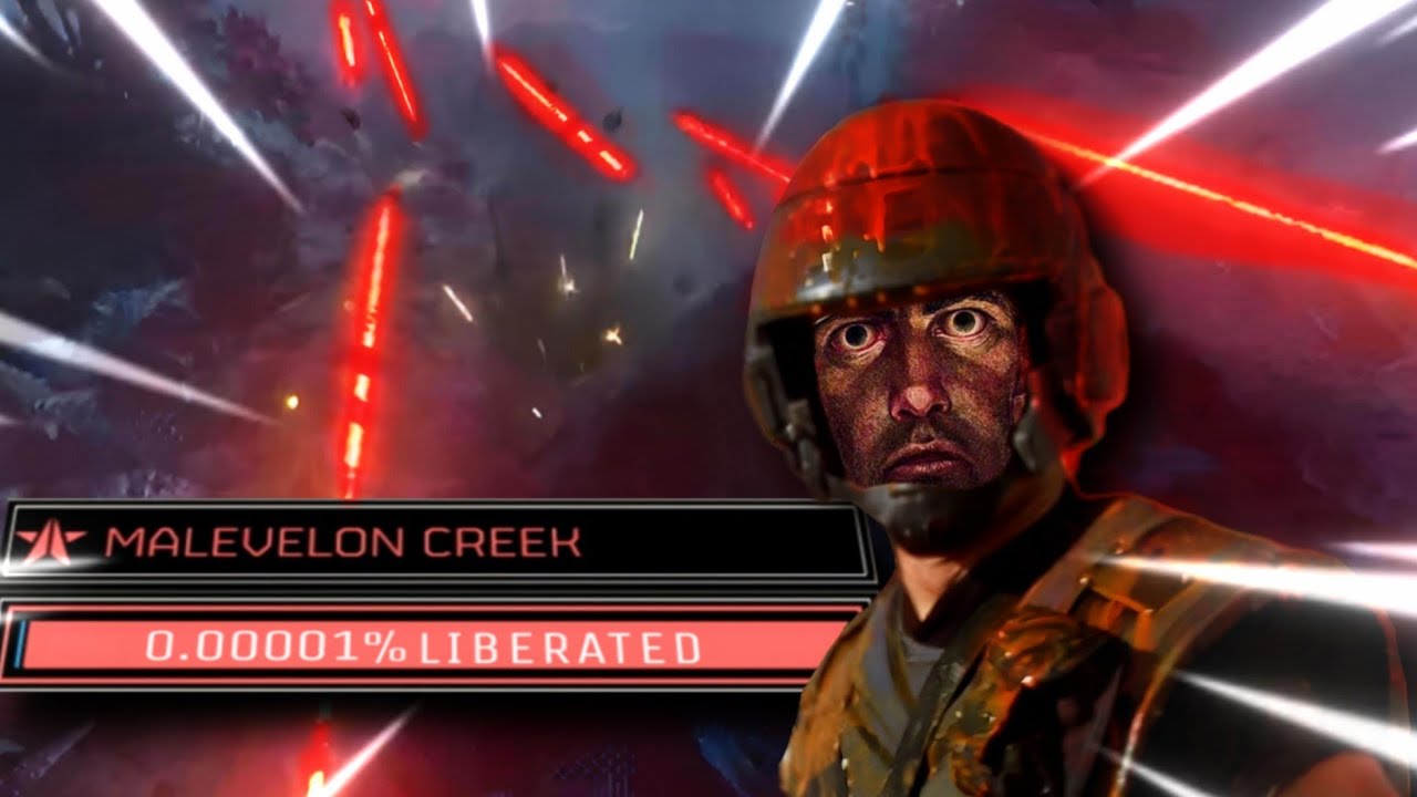 Reinforcements Never came to Malevelon CREEK.. (Helldivers 2)