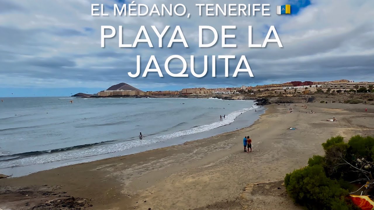Playa de la Jaquita, El M&eacute;dano, Tenerife (4K)